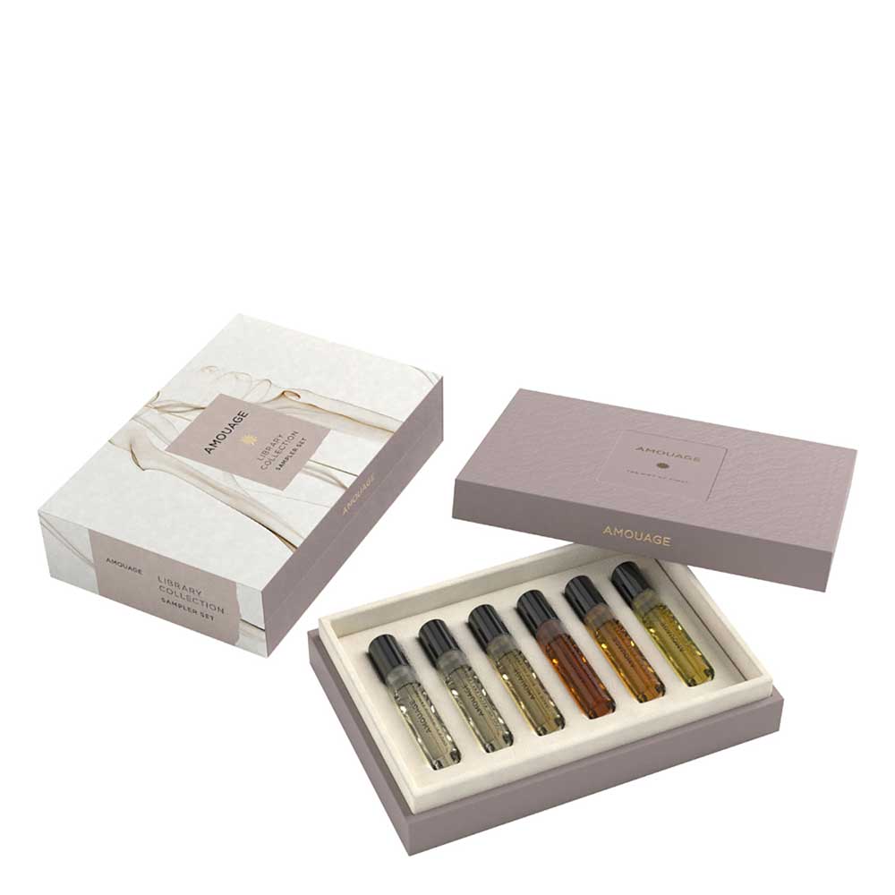 新品未使用♡AMOUAGE Most Loved Sampler Set Library Collection Sampler Set 6x2 ml by Amouage | Agoratopia